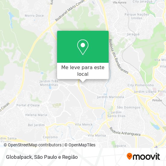 Globalpack mapa