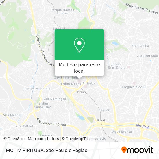 MOTIV PIRITUBA mapa