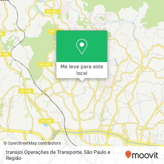 transjoi Operações de Transporte mapa