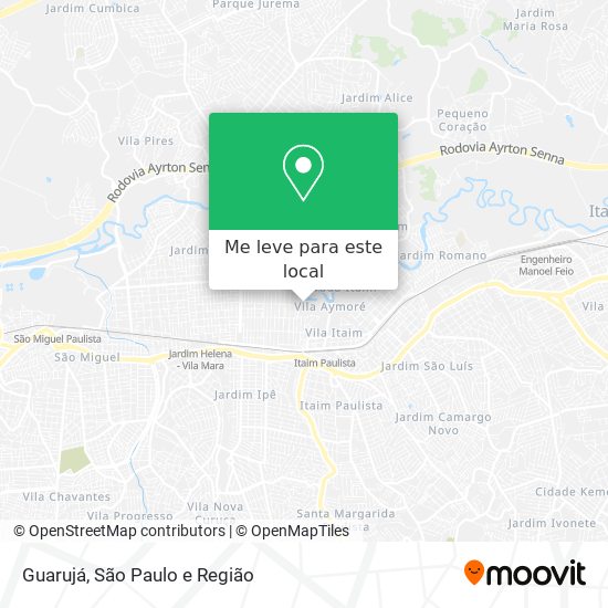 Guarujá mapa