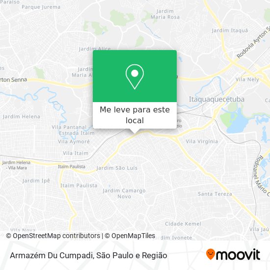 Armazém Du Cumpadi mapa