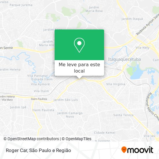 Roger Car mapa