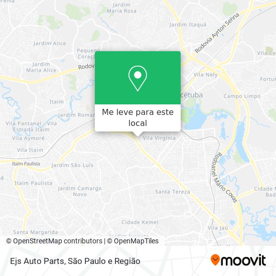 Ejs Auto Parts mapa
