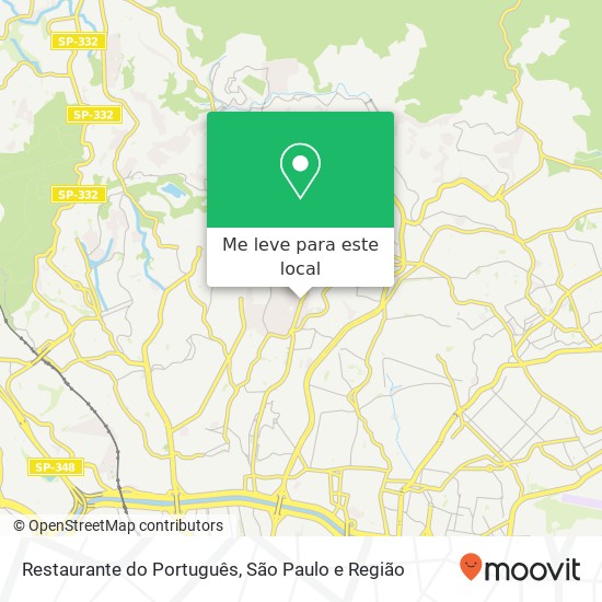 Restaurante do Português mapa