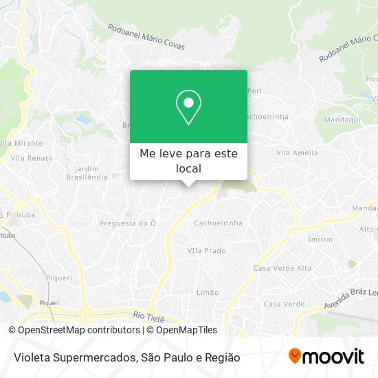 Violeta Supermercados mapa