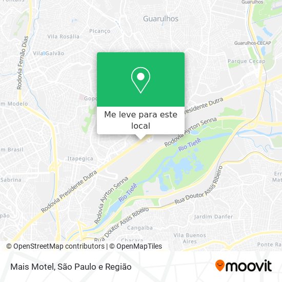 Mais Motel mapa