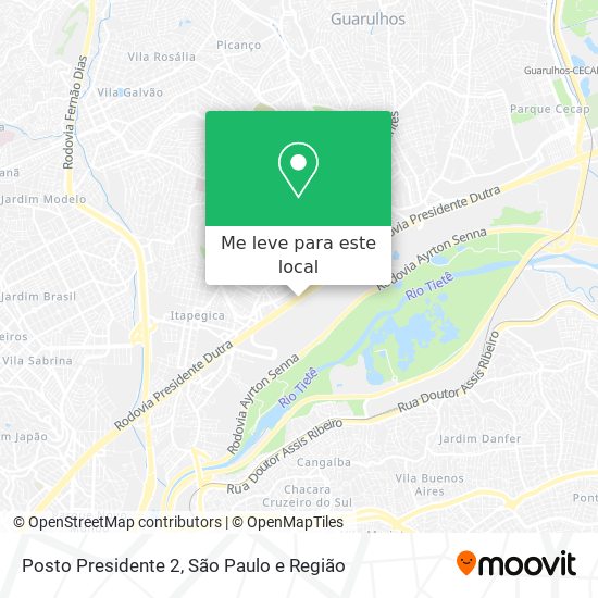 Posto Presidente 2 mapa
