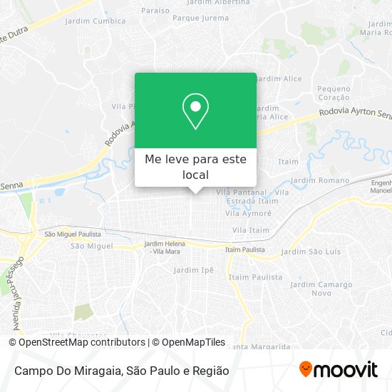 Campo Do Miragaia mapa