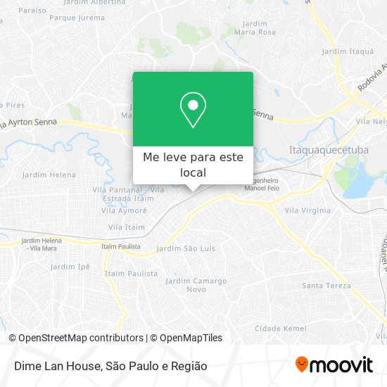 Dime Lan House mapa