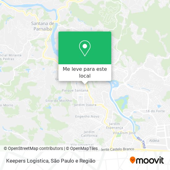 Keepers Logistica mapa