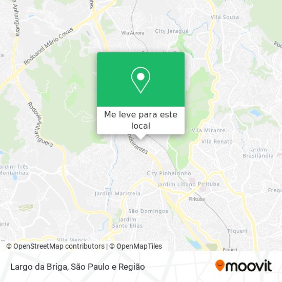 Largo da Briga mapa