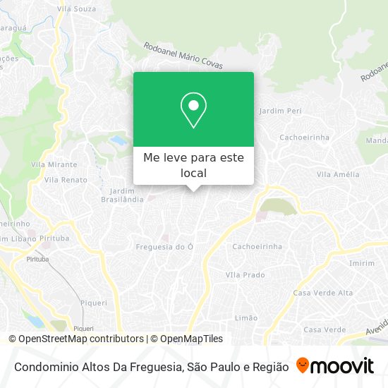 Condominio Altos Da Freguesia mapa