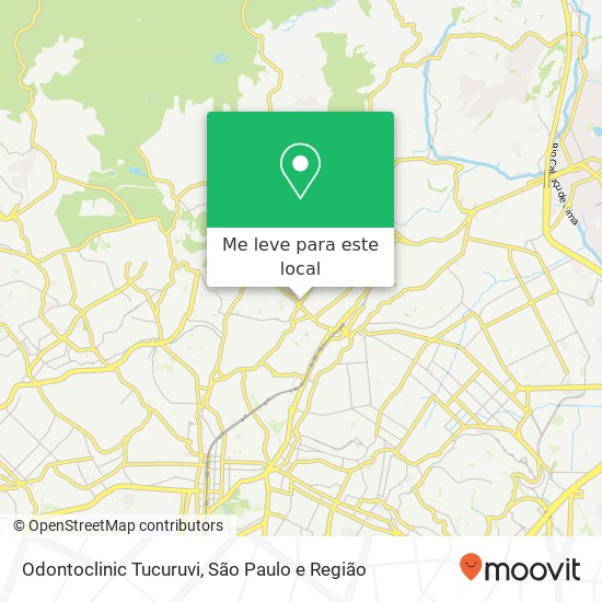 Odontoclinic Tucuruvi mapa