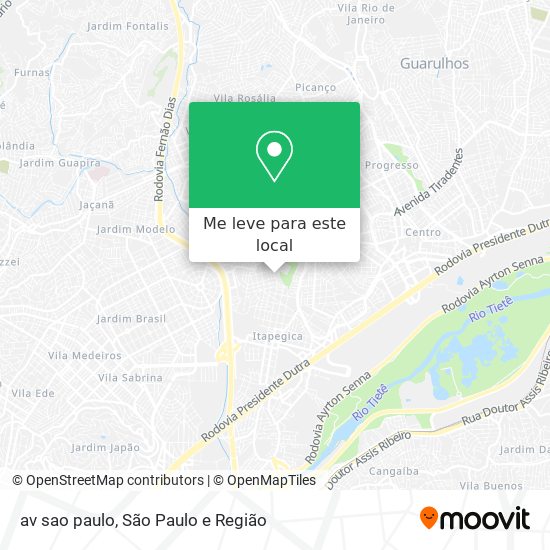 av sao paulo mapa