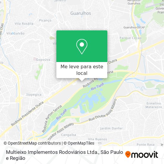 Multieixo Implementos Rodoviários Ltda. mapa