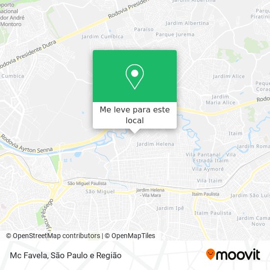Mc Favela mapa
