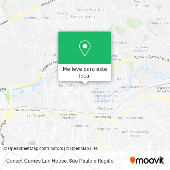 Conect Games Lan House mapa