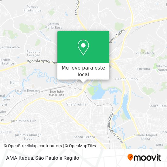 AMA Itaqua mapa
