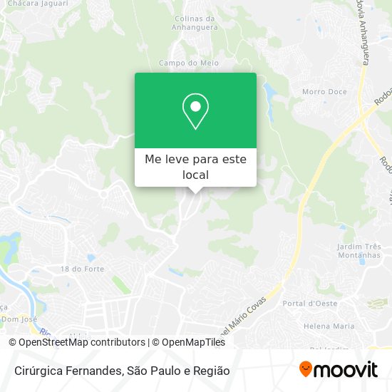 Cirúrgica Fernandes mapa