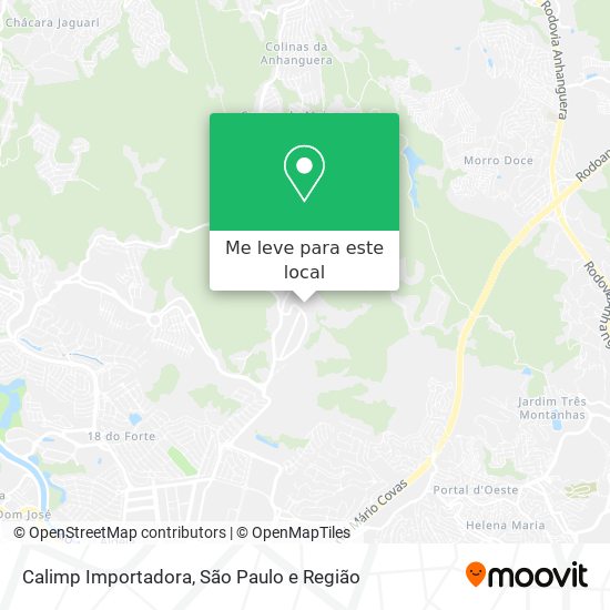 Calimp Importadora mapa