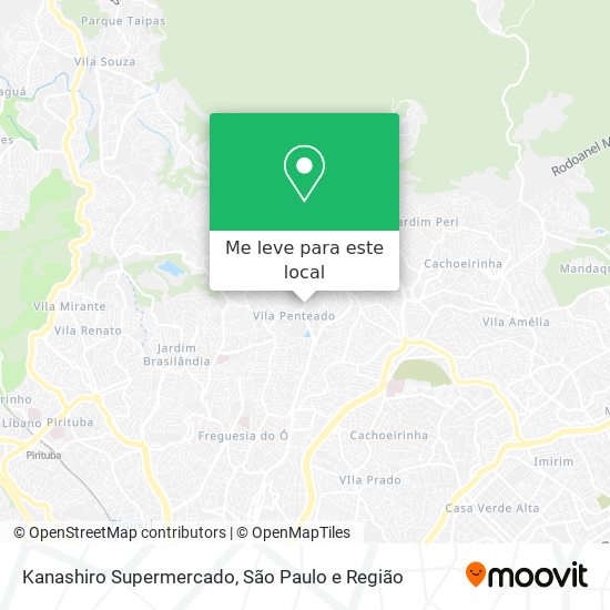 Kanashiro Supermercado mapa