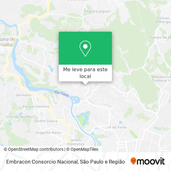 Embracon Consorcio Nacional mapa