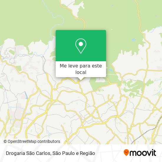Drogaria São Carlos mapa