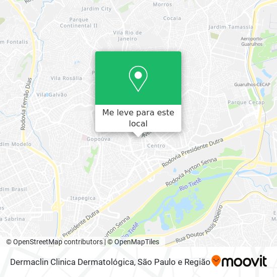 Dermaclin Clinica Dermatológica mapa