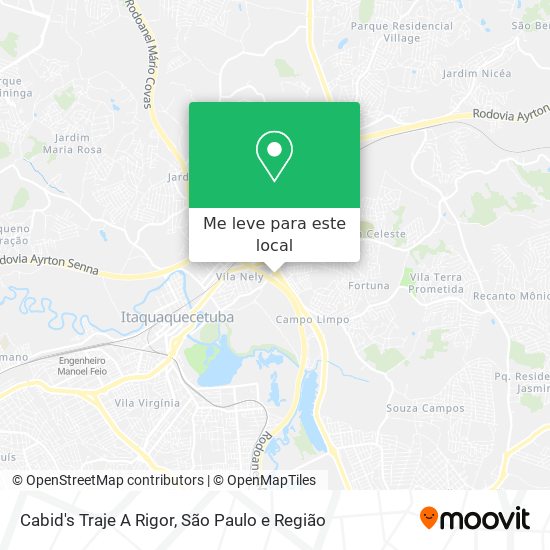 Cabid's Traje A Rigor mapa