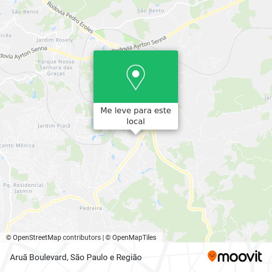 Aruã Boulevard mapa