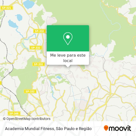 Academia Mundial Fitness mapa