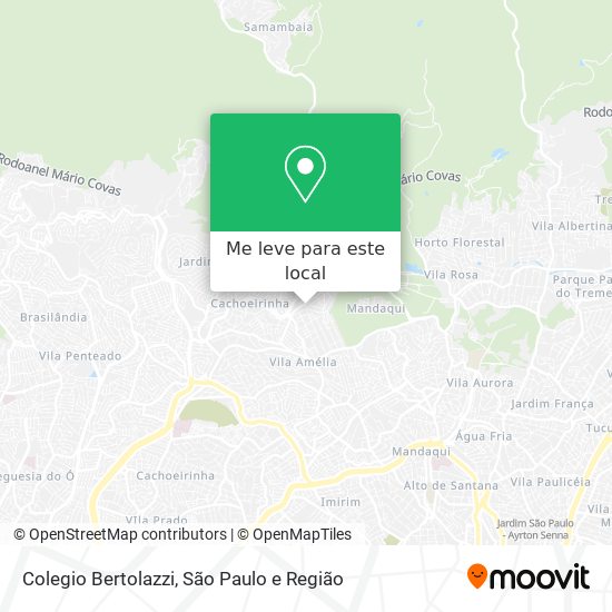Colegio Bertolazzi mapa