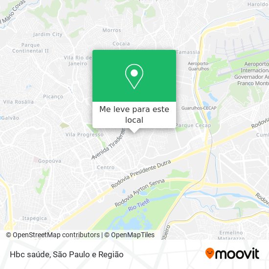 Hbc saúde mapa