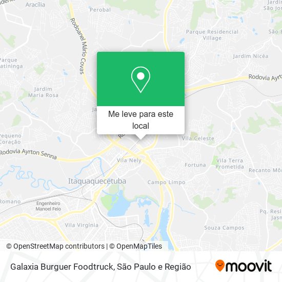 Galaxia Burguer Foodtruck mapa