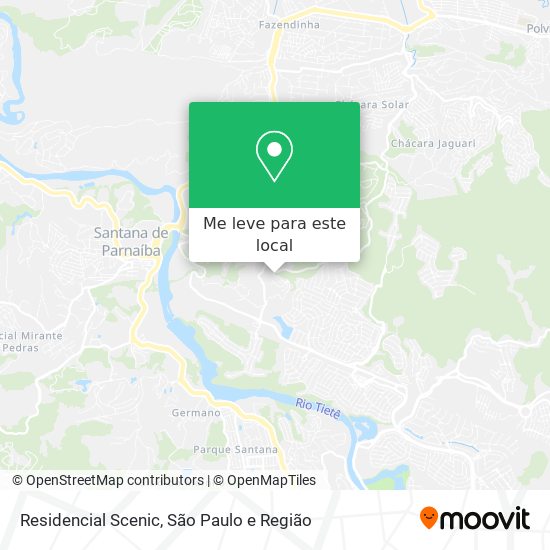 Residencial Scenic mapa