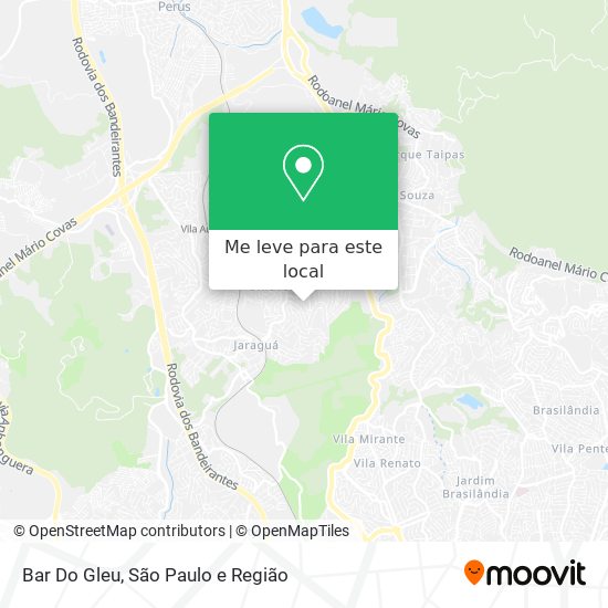 Bar Do Gleu mapa