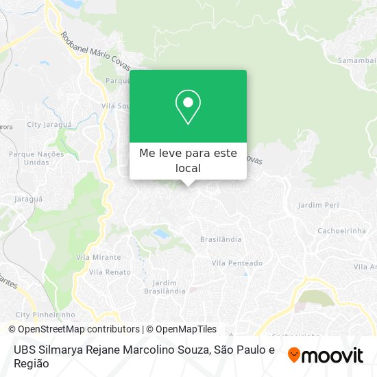 UBS Silmarya Rejane Marcolino Souza mapa
