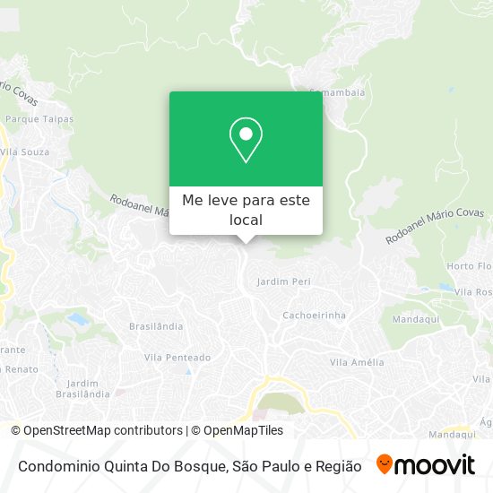 Condominio Quinta Do Bosque mapa