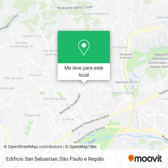 Edifício San Sebastian mapa