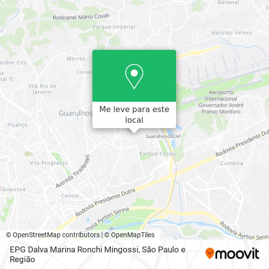 EPG Dalva Marina Ronchi Mingossi mapa