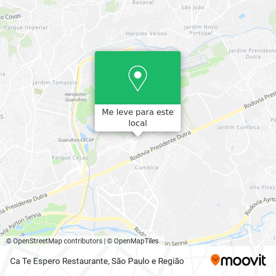 Ca Te Espero Restaurante mapa