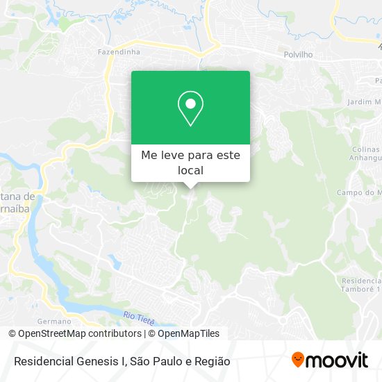 Residencial Genesis I mapa