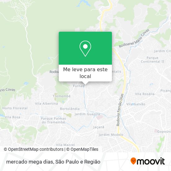 mercado mega dias mapa