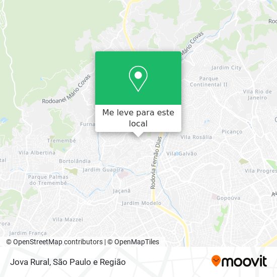 Jova Rural mapa