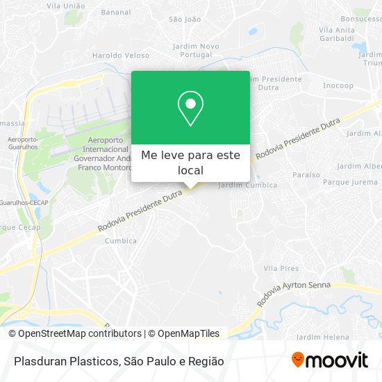 Plasduran Plasticos mapa