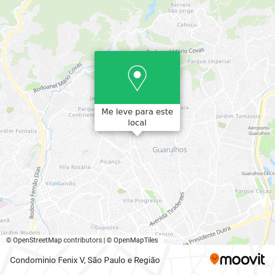 Condominio Fenix V mapa