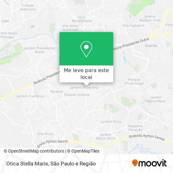 Otica Stella Maris mapa