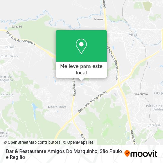 Bar & Restaurante Amigos Do Marquinho mapa