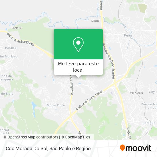 Cdc Morada Do Sol mapa
