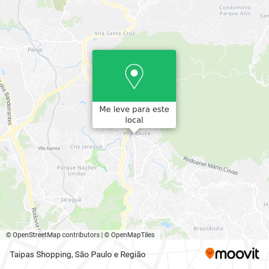 Taipas Shopping mapa